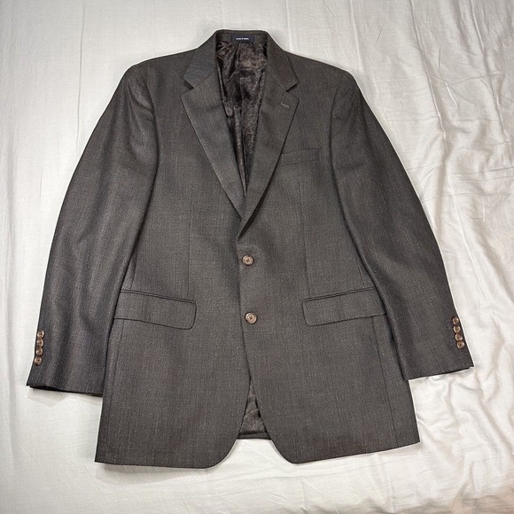 ralph ralph lauren blazer 40L Silk Wool Blend 2 Button Sport Coat Brown Rust